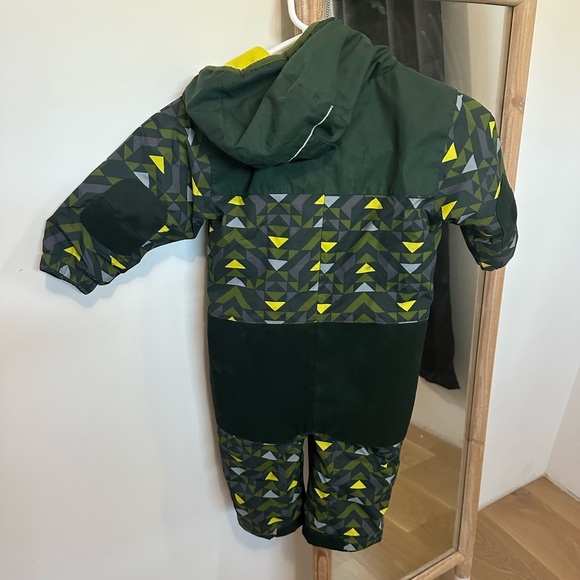 Columbia Green and Yellow Baby Snowsuit - Picture 5 of 5
